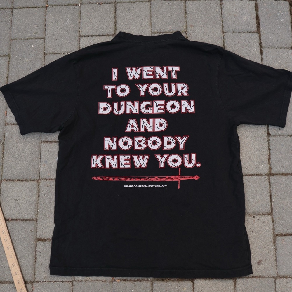 Wizard of Barge I Went To Your Dungeon And Nobody Knew You Sold Out Line XL